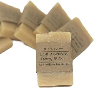 Beer Soap Favors, Love is Brewing, Beer Themed Favors, Set of 10, Home Brewed Soaps image