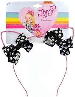 JoJo Siwa Girls Glitter Cat Ear with Mini Bow Headband image