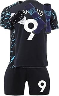 Manchester Youth Activities Soccer Kit with T-Shirt, Shorts, and Knee Pads，Training Equipment for Kids，Gift for Friends image