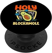 Holy Blockamole Soccer Goalkeeper Soccer Goalie PopSockets Swappable PopGrip image