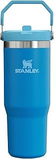 STANLEY IceFlow Stainless Steel Tumbler with Straw, Vacuum Insulated Water Bottle for Home, Office or Car, Reusable Cup with Straw Leak Resistant Flip image