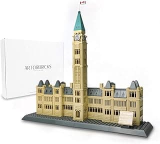 Architectural Parliament Building Collection - Build Your Own Iconic Landmark. Compatible with Lego(608 Pieces) image