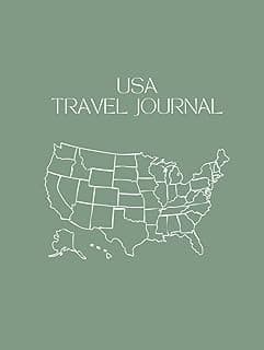 USA Travel Journal: Large Original Cover