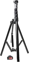 Portable Stand Extendable Phone Tripod Stand Professional Travel Cell Phone Phone Tripod with Remote and Holder, Sturdy & Stable Height Adjustable Multi-Angle