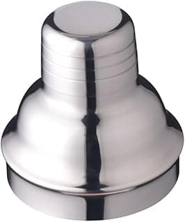 VOSAREA 3pcs Mixer Drink Bartender Cocktail Shakers Shaker Cocktail Drink Blender Cocktail Making Kit Cocktail Accessories for Drinks Shaker Stainless Steel Shaker Silver re-usable image