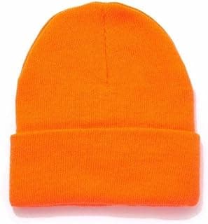 Hot Shot Men’s Thinsulate Acrylic Cuff Knit Hat – Blaze Orange Outdoor Hunting Camouflage image