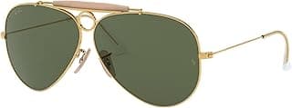 Ray-Ban RB3138 Shooter Aviator Sunglasses image
