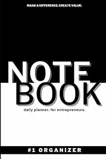 Business planner for entrepreneurs: notebook daily planner, schedule your day, journal, organizer, To-do List, notes image