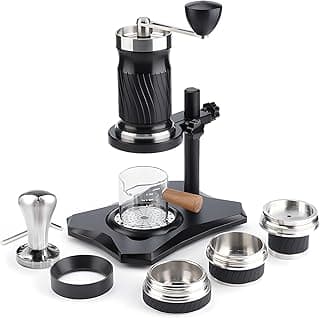 Portable Maker, Hand Operated Travel Friendly Coffee Maker with Customizable Water Temperature, 9 to 12bar Pressure System image
