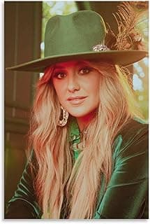 Lainey Wilsons Poster Cover Poster Songwriter Musician Gifts for Fans Singer Country Music Posters Wall Art Poster Gifts Bedroom Prints Home Decor Hanging Picture Canvas Painting Posters 16x24inch(40x image