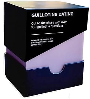 Dating Questions for Couples and Friends, Board Game to Connect with Your Partner, 141 Conversation Cards Starter Topics, Dating Card Game for Deeper Conversations and No Small-Talk image