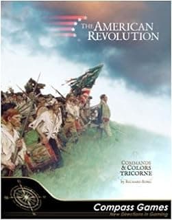 CPS: the American Revolution, aka Commands & Colors Tricorne, Grand Tactical Game of 12 Battles of the American Revolution Board Game