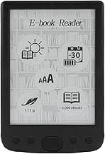 E Book Reader, Pocket Bookstore, 6 Inch HD Touchscreen E Ink Reader, Portable and Eye Friendly, for Commuting, Traveling, Relaxing (4G)