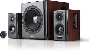 Edifier S350DB Bookshelf Speaker and Subwoofer 2.1 Speaker System Bluetooth v4.1 aptX Wireless Sound for Bedrooms, Living Rooms and Dens image