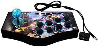 SUNCHI 3 in 1 Arcade Fight Stick Fighting Joystick Game Controller for PC / PS3 / Android TV Box/Raspberry Pi/Retro Pie