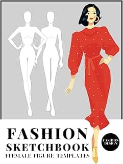 Fashion Sketchbook: Female Figure Templates image