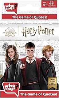 Who Says? Card Game Harry Potter Edition image