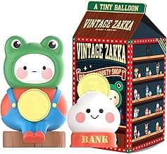 POP MART BOBO & Coco Vintage ZAKKA Series 12PC Exclusive Action Figure Box Toy Bulk Box Popular Collectible Art Toy Cute Figure Creative Gift, for Christmas Birthday Party Holiday image
