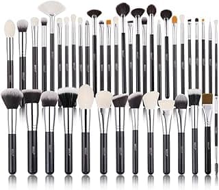 Makeup Brushe Set 42Pcs Classic Black Professional Cosmetic Foundation Powder Blush Eyeshadow Blending Make Up Brush