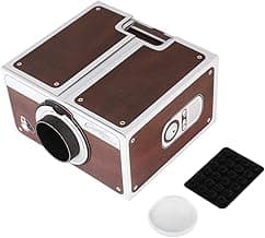DIY Smartphone Projector, Mini DIY Projector, Simple Portable Cardboard Beamer, Lightweight Cell Phone Projector for Playing Video / Film image