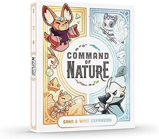 Unstable Games - Command of Nature Expansion - Sand & Wind Expansion - A Competitive Strategic Deck-Building Card Game for Kids, Teens, Adults - 2 or 4 Players, Ages 10+ image
