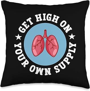 Deep Mindful Breathing Yoga Yogi Mindfulness Meditation Throw Pillow image