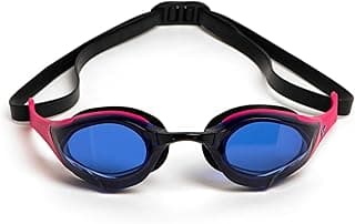 ARENA Unisex Cobra Edge Swipe Anti-Fog Racing Swim Goggles for Men and Women Polycarbonate Mirror/Non-Mirror Lens