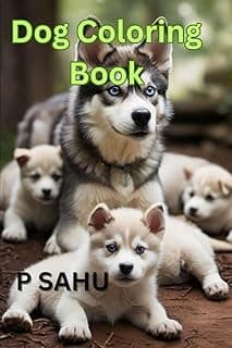Dog Coloring Book image