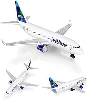 Model Planes Jet Blue Model Airplane Plane Aircraft Model for Collection & Gifts image
