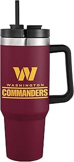 FOCO NFL unisex-adult NFL Team Logo Insulated Travel Mug 40oz XL Tumbler image