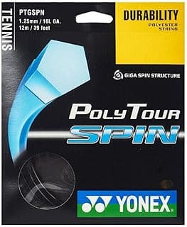 YONEX Poly Tour Spin Tennis String Set Multipacks (2-4-6-8-Packs)
