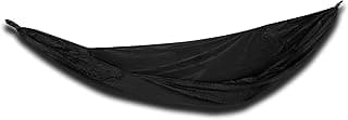 YATTA Camping Hammock with Mosquito Net - Lightweight and Compact Camping Hammocks for Adults - Portable Hammock Tent for Indoor, Outdoor, Backyard, Hiking, Camping, Backpacking, Travel (Black) image