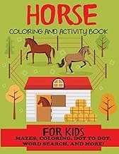 Horse Coloring and Activity Book for Kids (Kids Activity Books) image