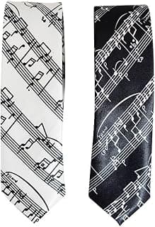 Music Note & Sheet Music Necktie & Bowties image