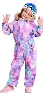 Bluemagic Kid's Baby One Piece Snowsuits Overalls Ski Suits Jackets Coats Jumpsuits Winter Outdoor Waterproof Snowboarding image