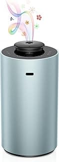 Waterless Essential Oil Diffuser for Home Aromatherapy Scent Diffusers with 3 Timer Settings or Timer-Off, 3 Mist Levels for Car Room Studio Office, ANX Premium Metal Mint image