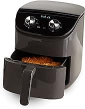 Essentials 4QT Air Fryer with EvenCrisp Technology that Crisps and Reheats, Easily Adjust Time & Temperature For Quick Meals, 100+ In-App Recipes, from the Makers of Instant Pot, Black image