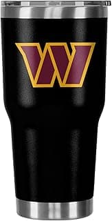 FOCO NFL unisex-adult NFL Team Logo 30oz Insulated Stainless Steel Travel Mug Tumbler image