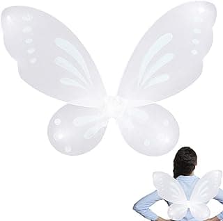 Fairy Girls Wings,Fairy Butterfly Wing for Birhday Party,Sparkle Angel Wings Halloween Costume Dress Up image