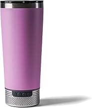 Stainless Steel Bluetooth Speaker Drinking Cup, 1500MaH Battery, Up to 8 Hours Playback Time, With IPX67 Water Resistant & 7.0W Speaker (Pink, Can Cooler) image