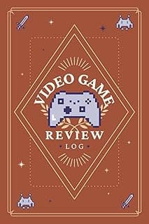 Video Game Review Log: Gaming Journal to Record Summaries, Thoughts & Notes | Gamer's Tracker Notebook for Electronic Game Enthusiasts, Streamers & Casual Players