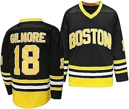 Happy Gilmore Jersey #18Adam Sandler: 1996 Movie Ice Hockey Jersey for Halloween Hip Hop Party Sports Clothing