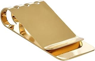 Lindenle Money Clip Spring Steel Cash Clips Large Capacity Minimalist Front Pocket Wallet image