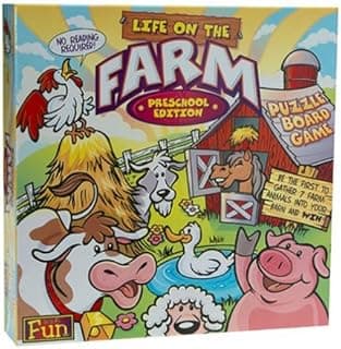 Life on the Farm Board Game - Preschool Edition image