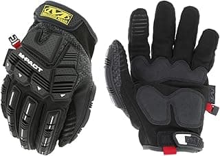 Mechanix Wear: ColdWork M-Pact Insulated Winter Work Gloves, 40g 3M Thinsulate, Touchscreen Capable, mpact Protection, Vibration Absorbing, For Moderate Cold Weather (Black/Gray, Large) image