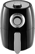 Air Fryer – 2.3-Quart Electric Fryer for Healthier Cooking – Compact Appliance with Nonstick Interior – Kitchen Gadgets by Classic Cuisine (Black) image