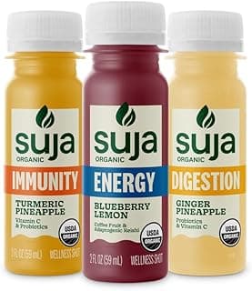 Suja Organic Daily Ritual Shot 30 Count Variety Pack | Immunity, Energy, & Digestion Functional Shots | Cold-Pressed Juice with Live Probiotics | Plant Based & Gluten Free image