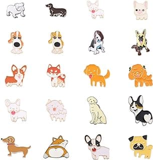 Pandahall Various Theme Alloy Enamel Brooches Lapel Brooch Enamel Pin Set image