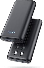 Portable Charger Power Bank 40,800mAh 25W Fast Charging USB C Portable Charger with 2 Built in Cables,5 Outputs & QC 4.0 Quick Phone Charging Battery Pack Compatible with iPhone 16/15/14,Android image