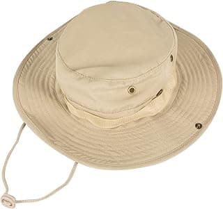 Sun Hats for Men Women Bucket Hat UPF 50+ Boonie Hat Foldable UV Protection Hiking Beach Fishing Summer Safari image